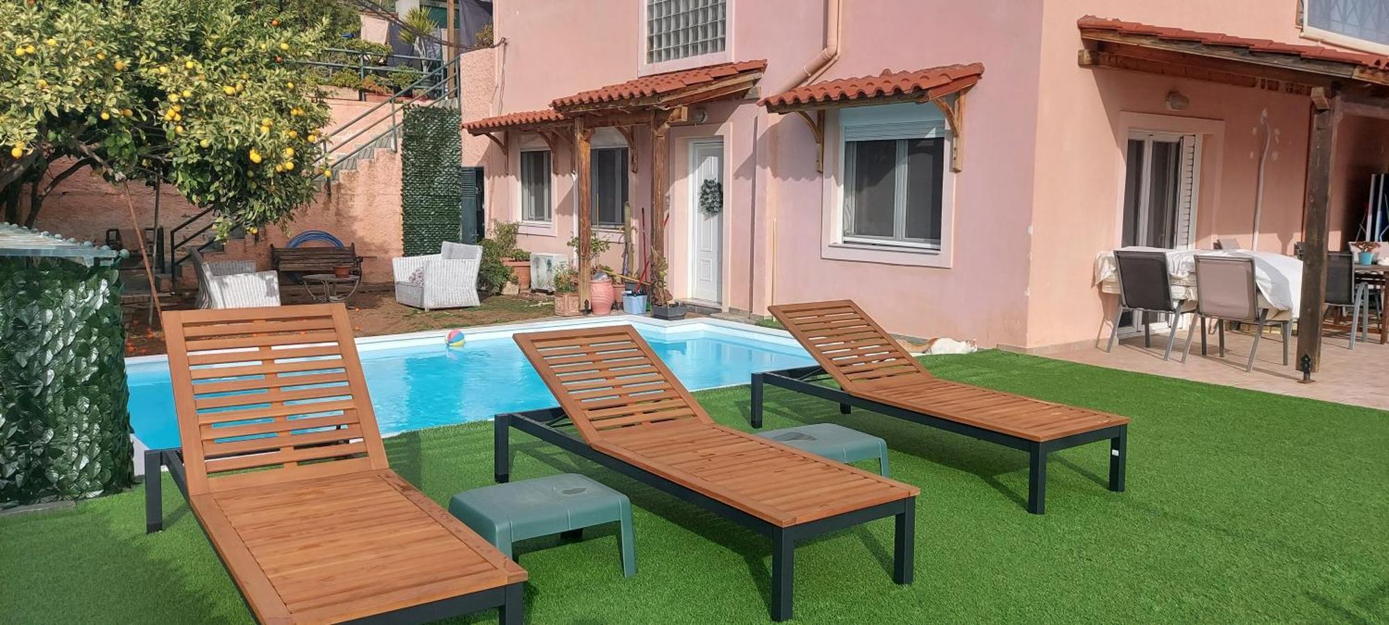 Airport Friendly House 1 Apartment Artemida  Bagian luar foto