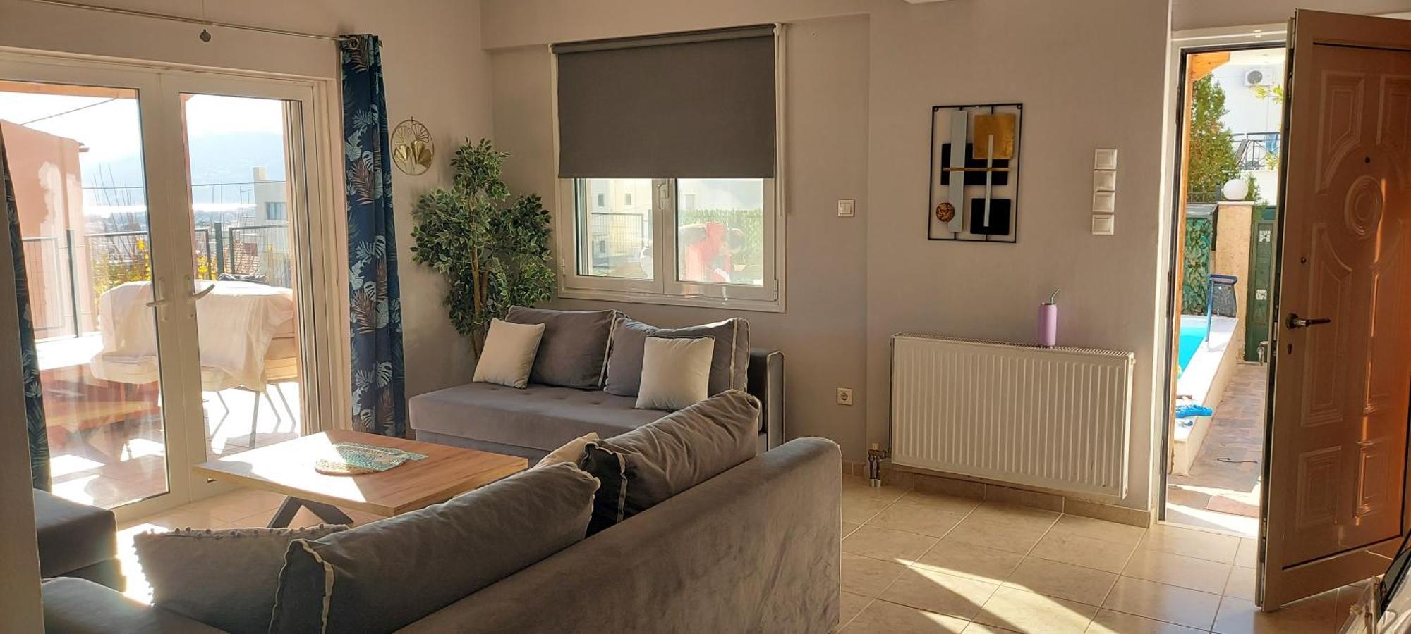 Airport Friendly House 1 Apartment Artemida  Bagian luar foto